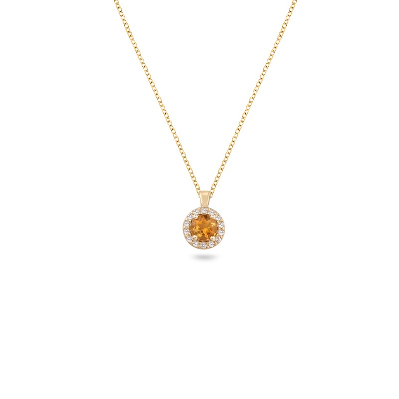 54114_9249-800x800 (1) Μενταγιόν Χρυσό Κ14 με White Topaz και Citrine - Image 1